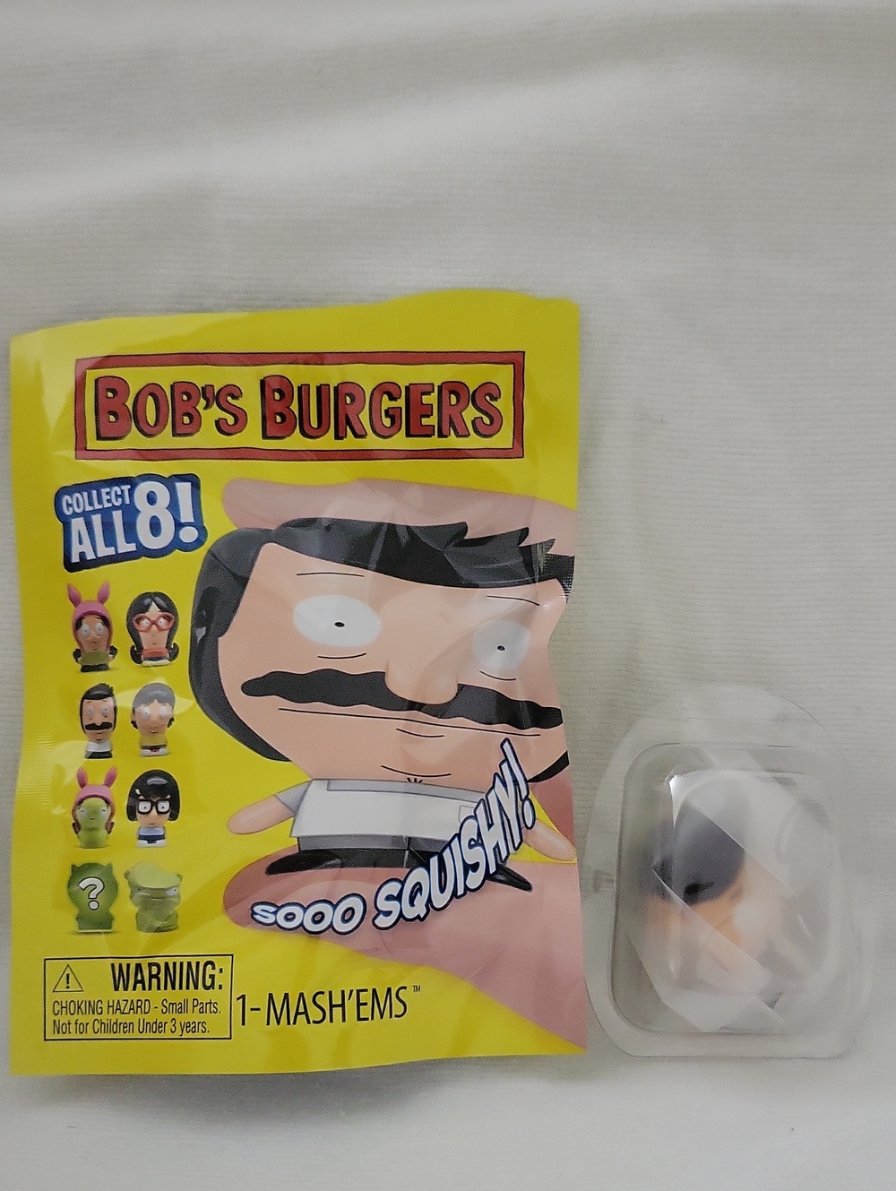Bob's Burgers Squishy Mash'Em Plush Toy - Bob